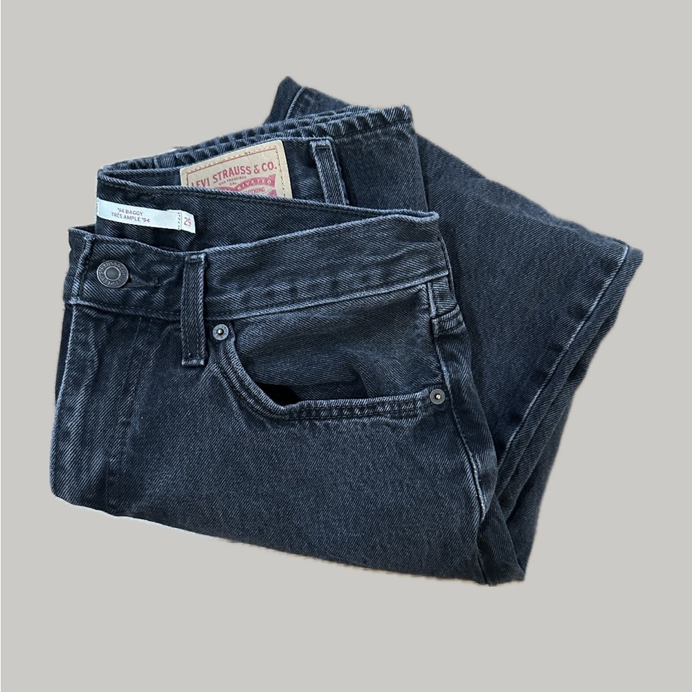 94 baggy Levi's women's Dark Gray Jeans